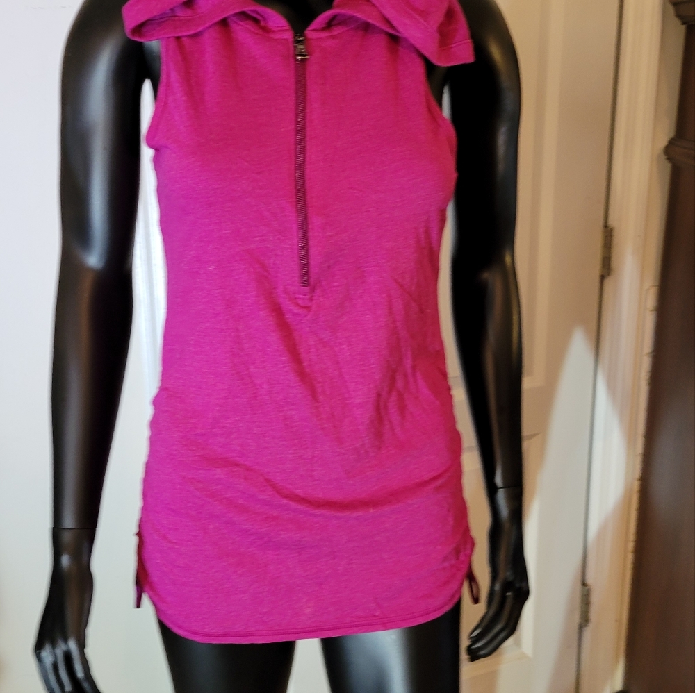 BRAND NEW ARMOUR WOMEN"S CC TRI-BLEND SLEEVELESS HOODY - Picture 13 of 16
